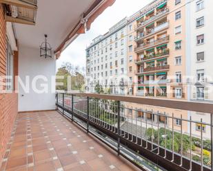 Balcony of Apartment to rent in  Madrid Capital  with Air Conditioner, Heating and Terrace