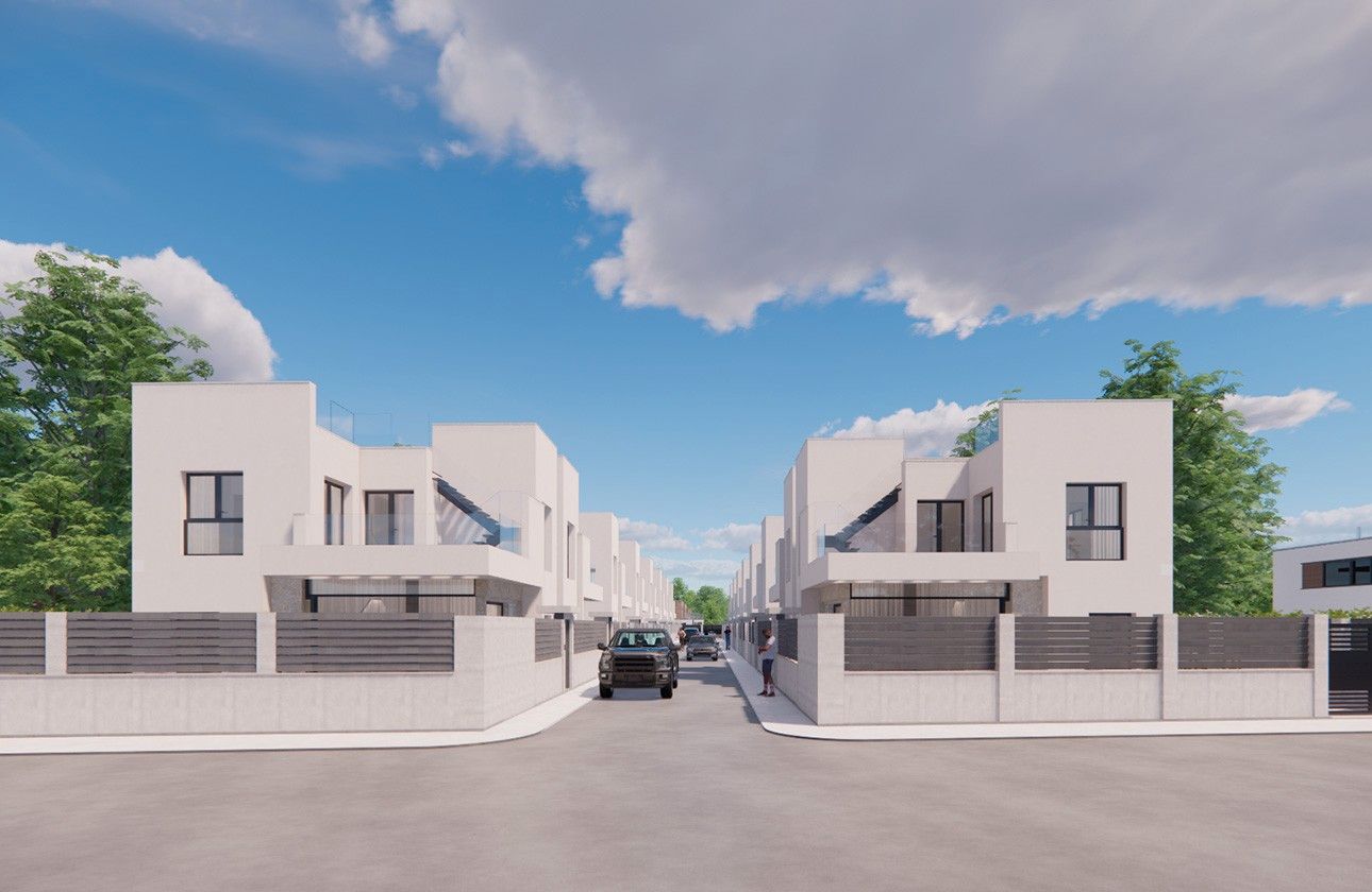 Vista exterior de Ático en venta en Los Montesinos con Aire acondicionado, Calefacción y Jardín privado