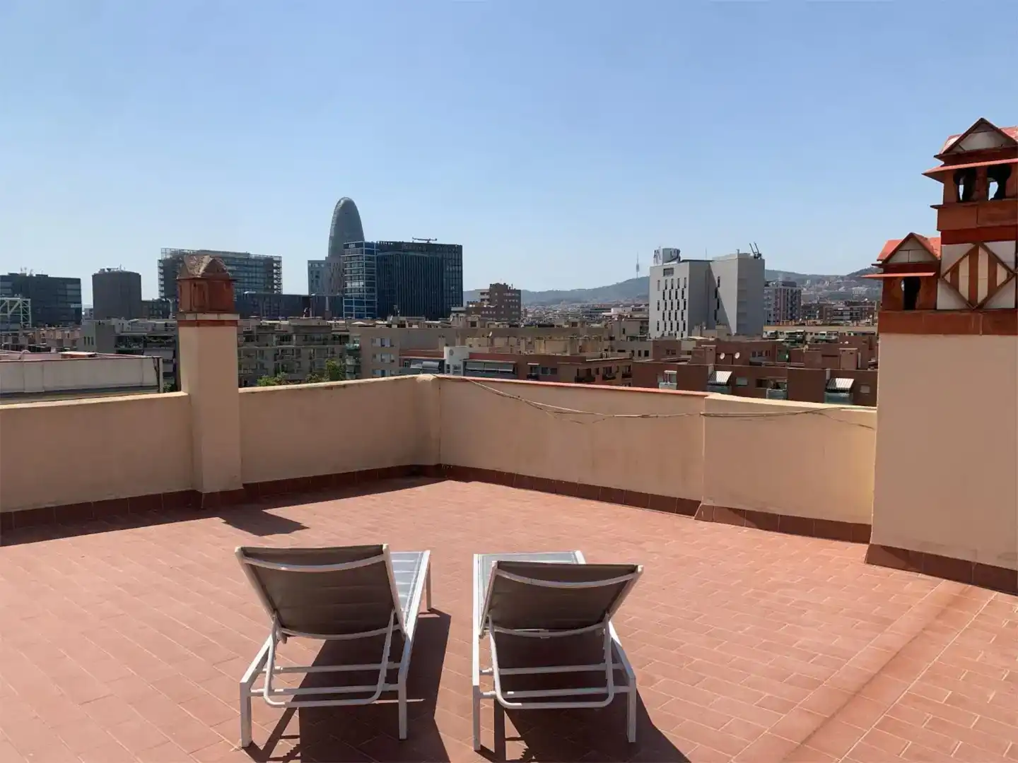 Terrace of Flat for rent in  Barcelona Capital