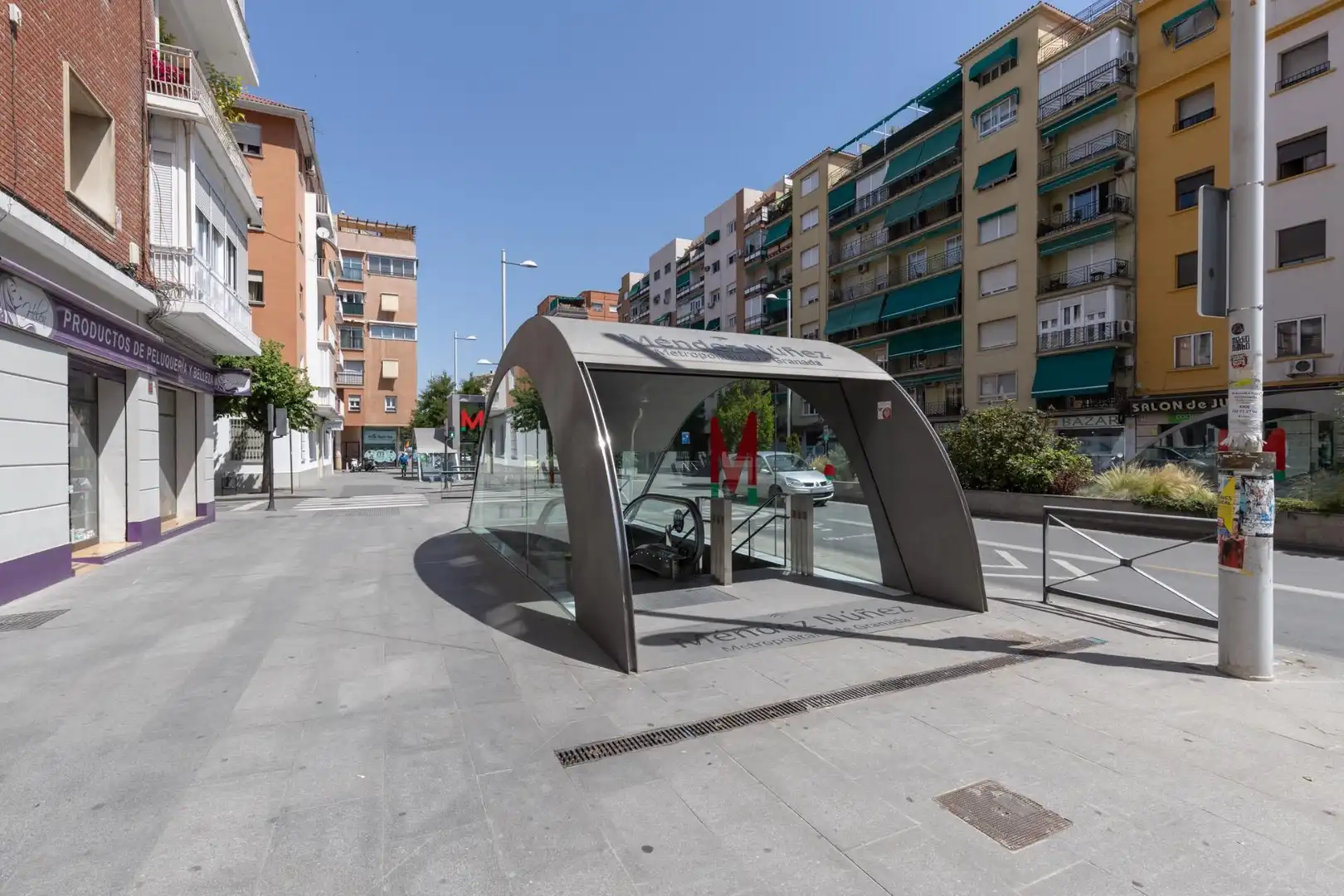 Vista exterior de Piso en venta en Granada con Calefacción