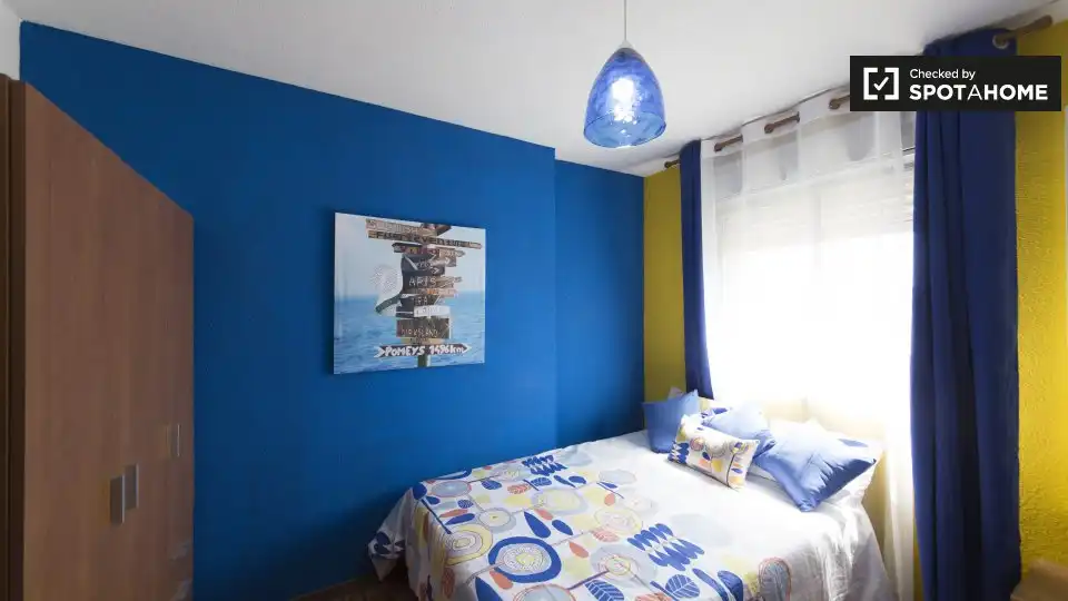 Bedroom of Flat for rent in Alcalá de Henares  with Air Conditioner, Heating and Furnished