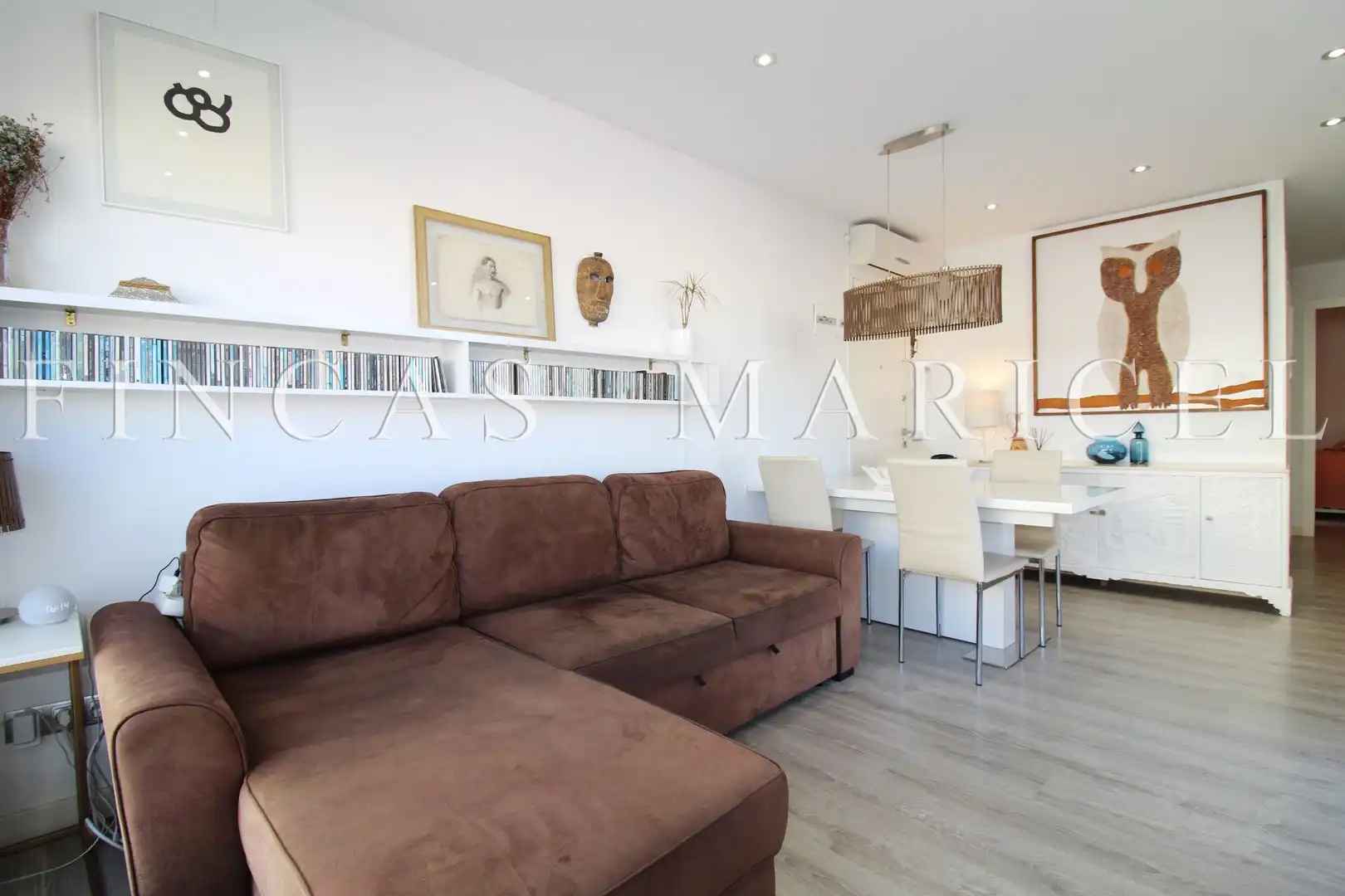 Sala de estar de Ático en venta en Sitges con Aire acondicionado, Calefacción y Terraza