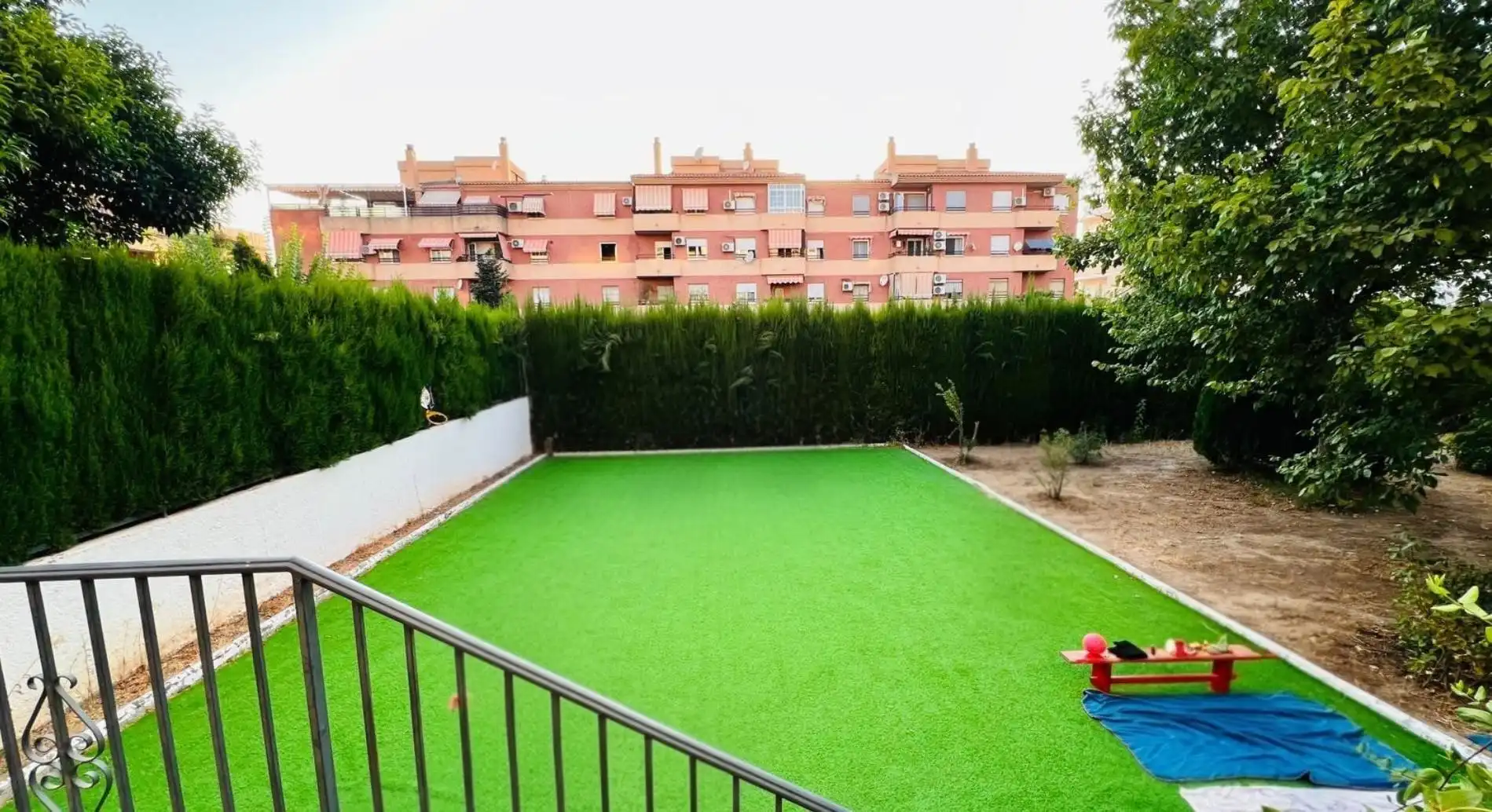 Garden of Flat for rent in Granada  with Heating, Terrace and Furnished