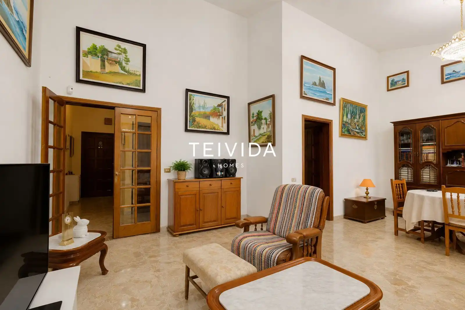 Sala de estar de Casa o chalet en venta en Santa Cruz de Tenerife con Aire acondicionado, Terraza y Trastero