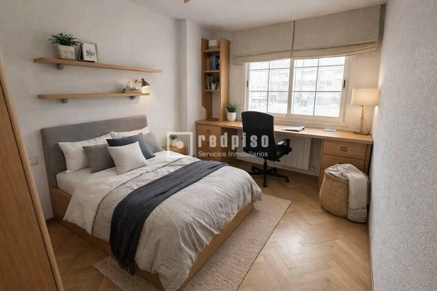 Schlafzimmer von Wohnung zum Verkauf in Coslada mit Heizung, Privatgarten und Terrasse