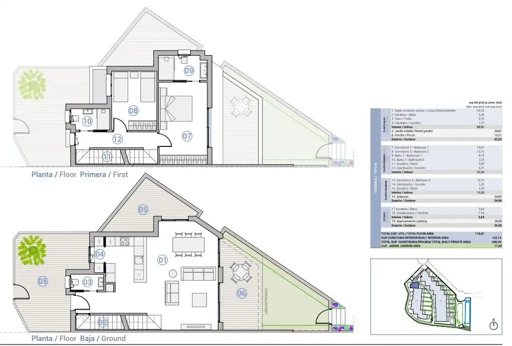 Doppelhaushälfte mit Pool zum Verkauf in Pueblo Español - Coveta Fumá, imagen 11