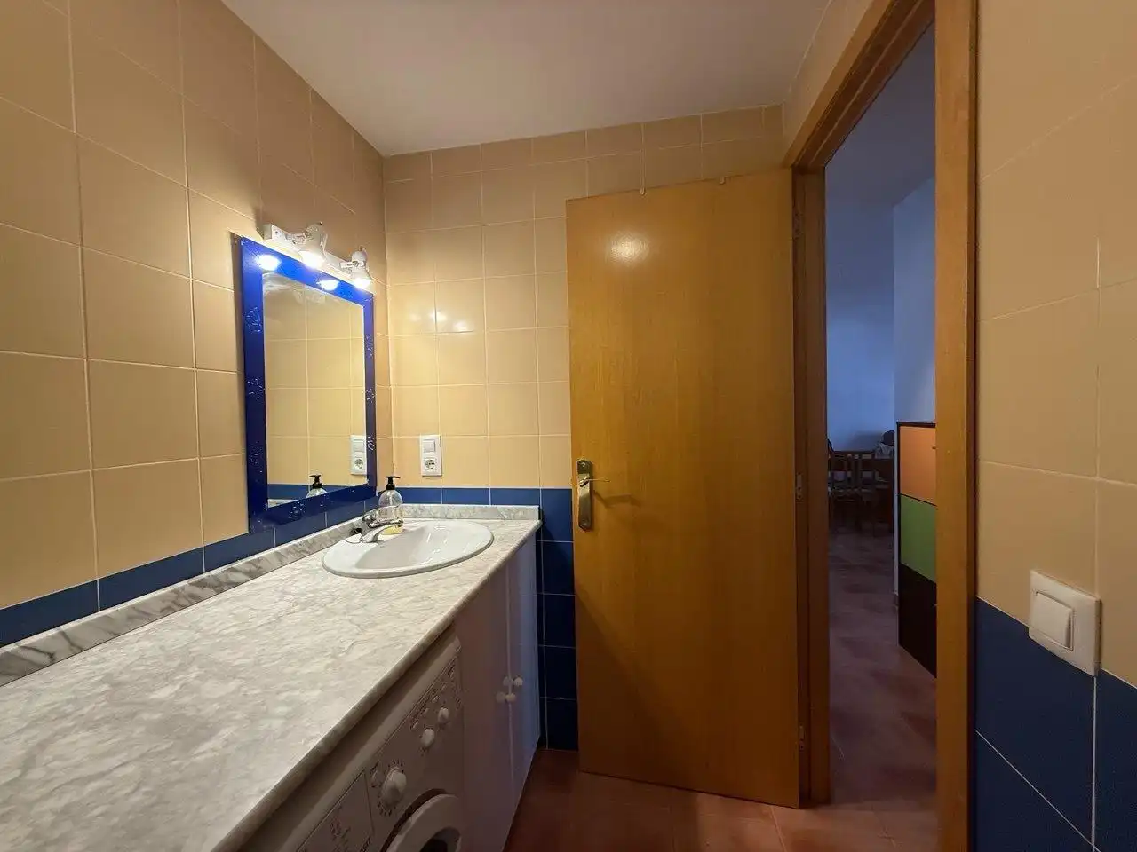 Badezimmer von Wohnung zur Miete in Canet d'En Berenguer mit Klimaanlage und Gemeinschaftspool