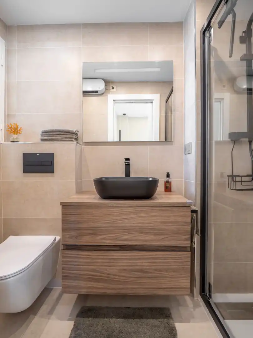 Bathroom of Attic for sale in Calpe / Calp  with Air Conditioner, Heating and Terrace