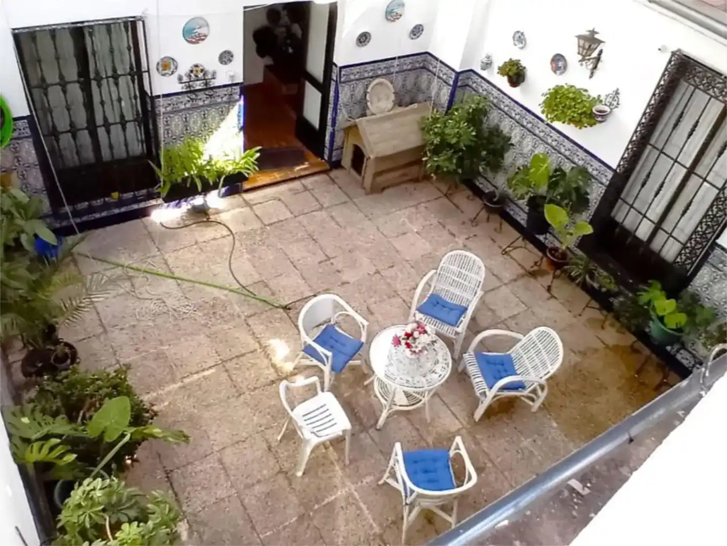 Terrassa de Casa adosada en venda en Bujalance amb Aire condicionat, Piscina i Balcó
