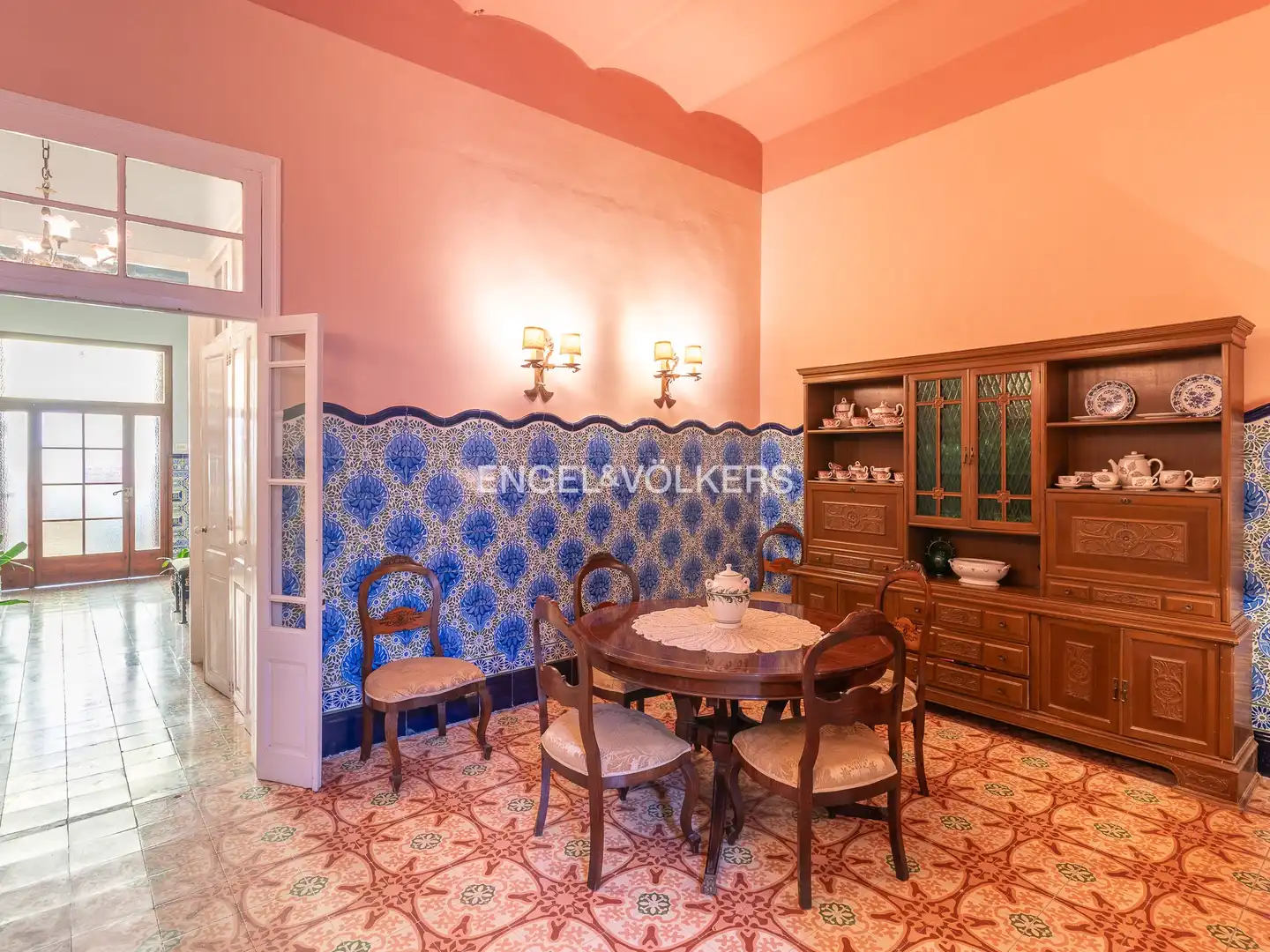 Dining room of Houses for rent in Canet de Mar  with Air Conditioner, Heating and Private garden