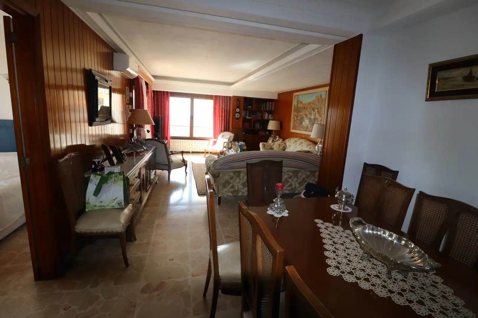 Sala d'estar de Àtic en venda en  Palma de Mallorca amb Aire condicionat, Terrassa i Traster