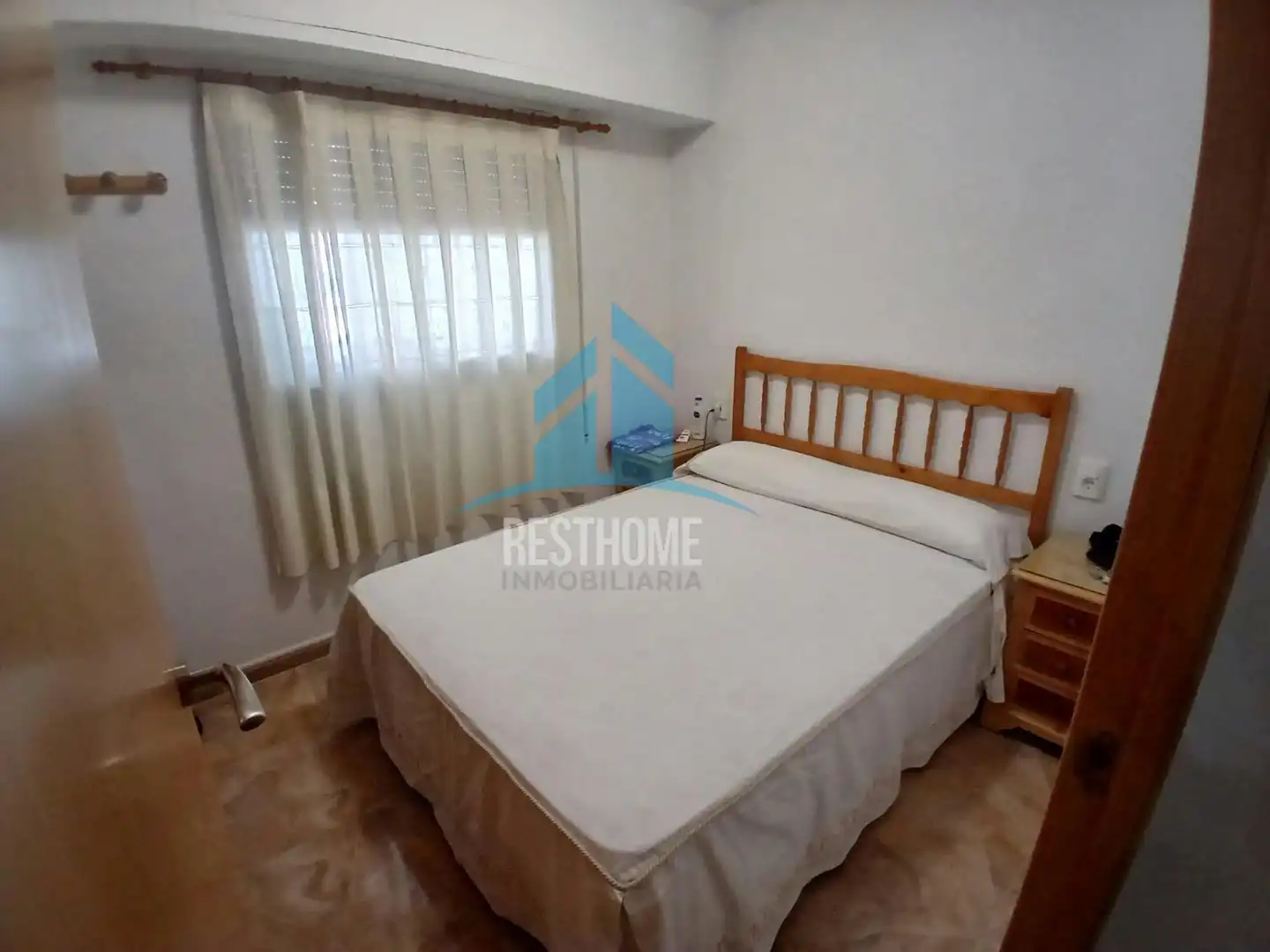 Bedroom of Flat for rent in Cullera  with Air Conditioner, Heating and Terrace