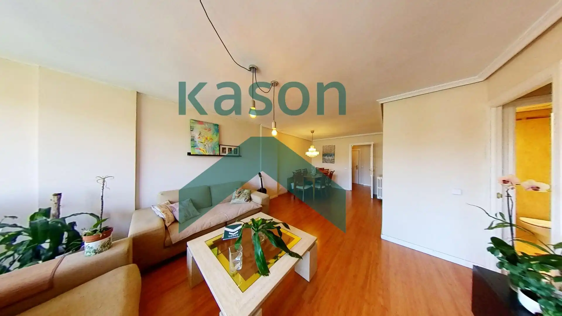 Living room of Flat for sale in Madrid  with Heating and Storage room