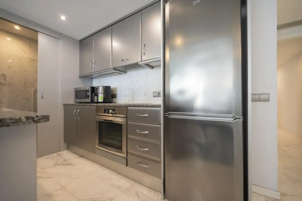 Kitchen of Flat for rent in Eivissa  with Air Conditioner, Heating and Swimming Pool