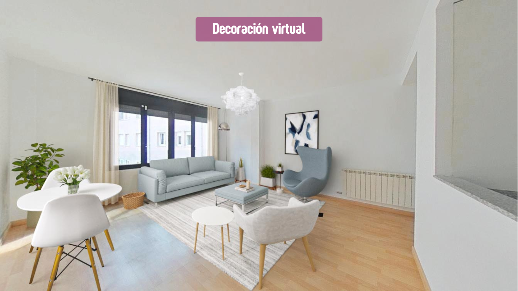 Sala d'estar de Pis en venda en Girona Capital amb Calefacció, Forn i Rentadora