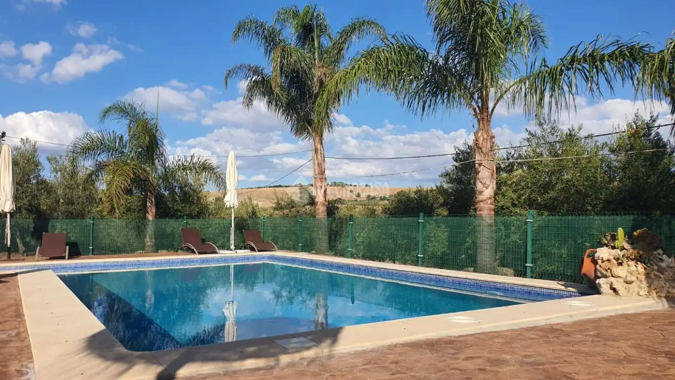 Swimming pool of Country homes for sale in Arcos de la Frontera  with Heating, Private garden and Storage room