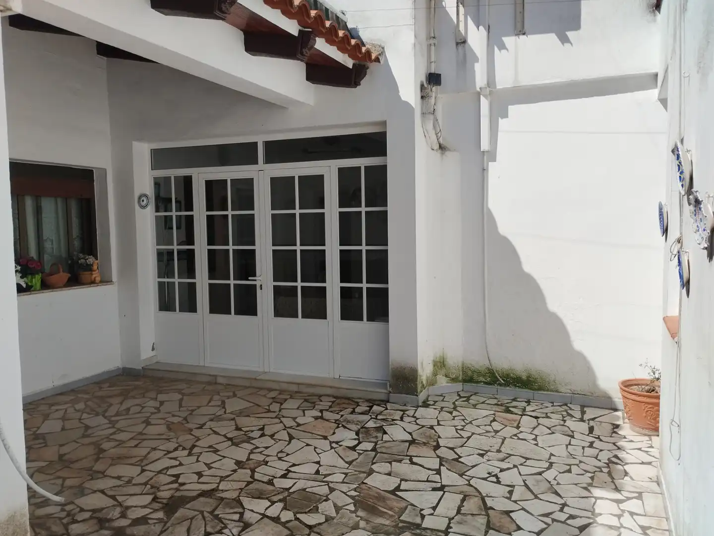 Vista exterior de Casa o xalet en venda en Los Santos de Maimona amb Traster i Moblat