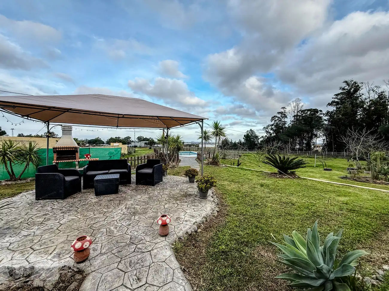 Terrace of Country homes for sale in Gibraleón  with Furnished