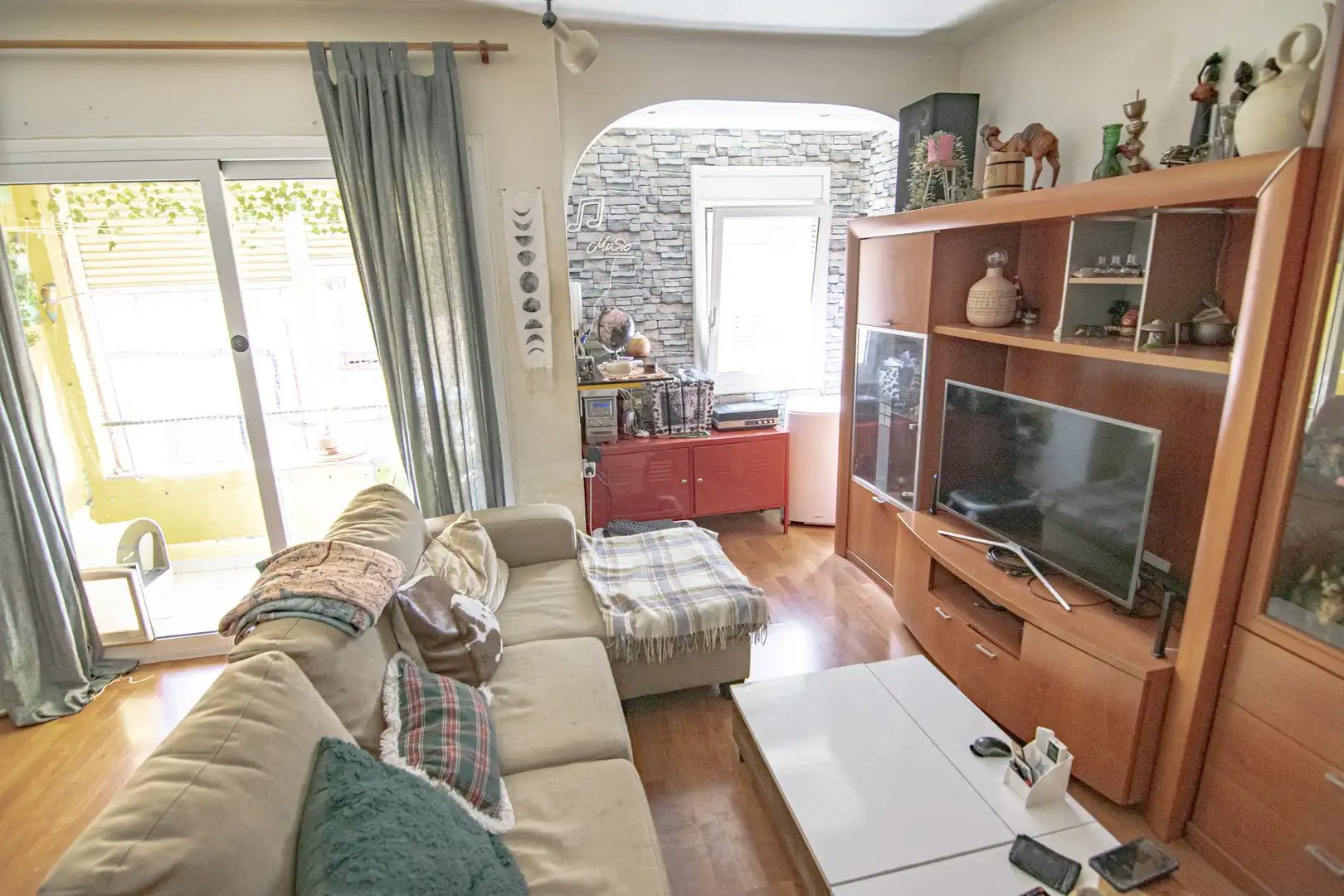 Sala de estar de Piso en venta en Barcelona