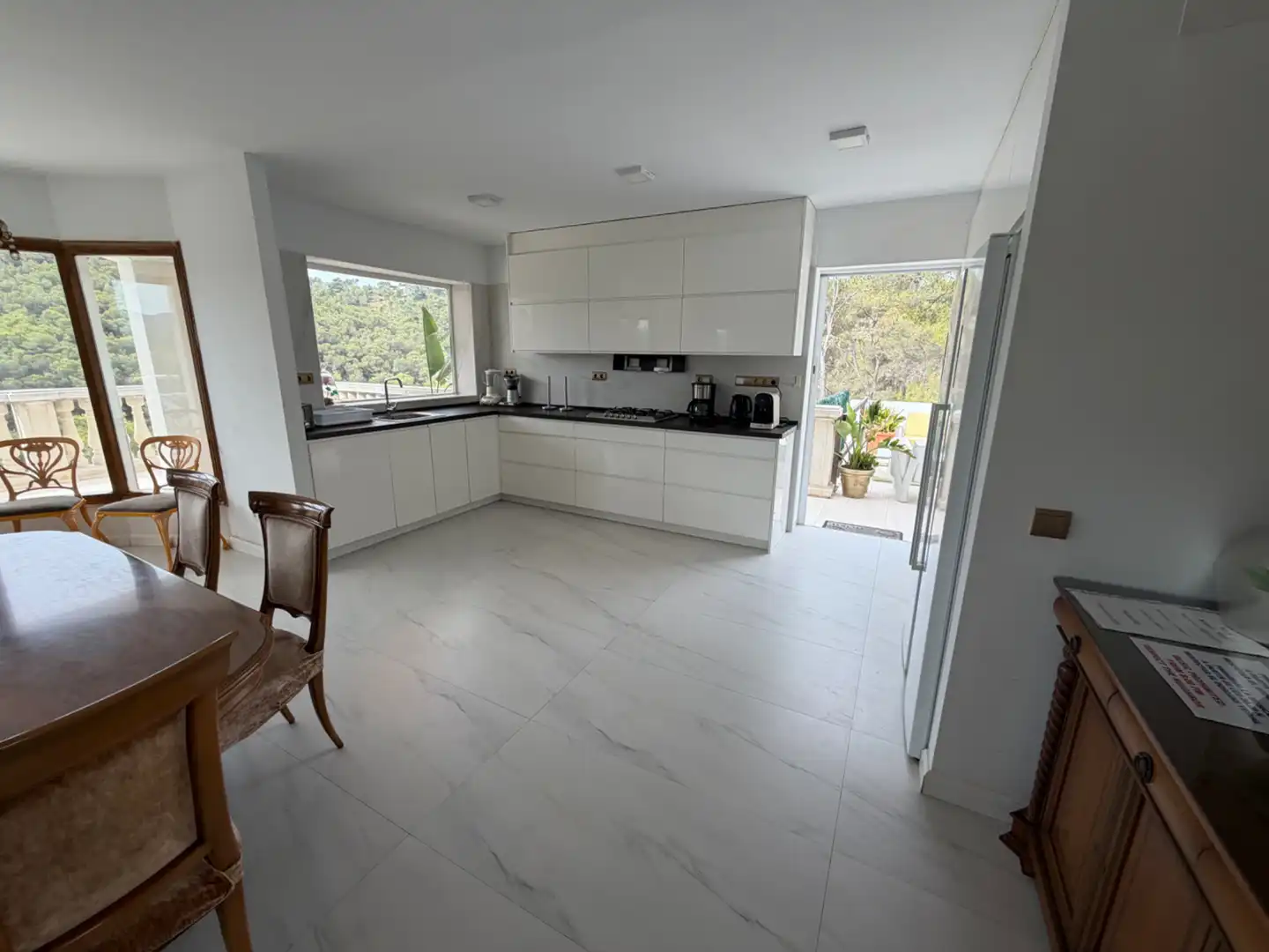 Cocina de Casa o chalet en venta en Sant Pere de Ribes con Aire acondicionado, Calefacción y Jardín privado