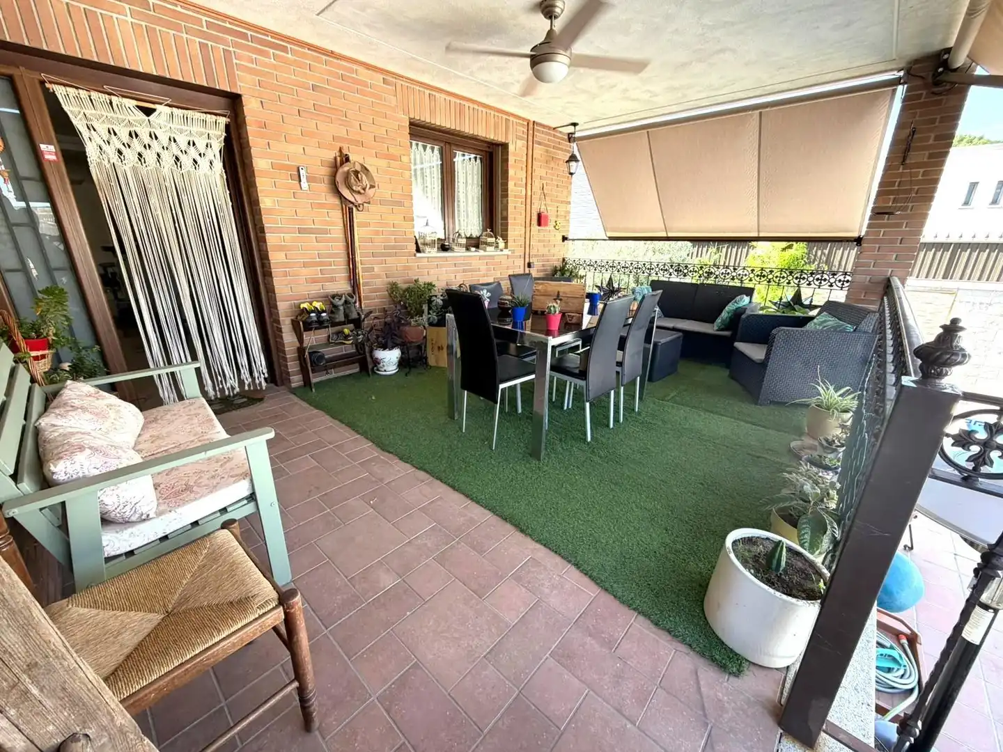 Terraza de Casa o chalet en venta en Aldea del Fresno con Aire acondicionado, Calefacción y Terraza