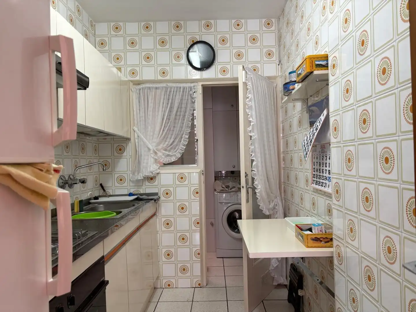 Kitchen of Flat for sale in Granollers  with Air Conditioner, Heating and Furnished