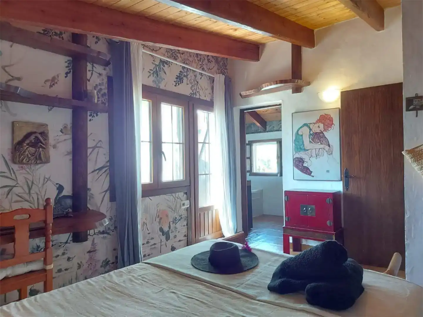 Bedroom of Houses for rent in Barbate  with Private garden, Swimming Pool and Furnished
