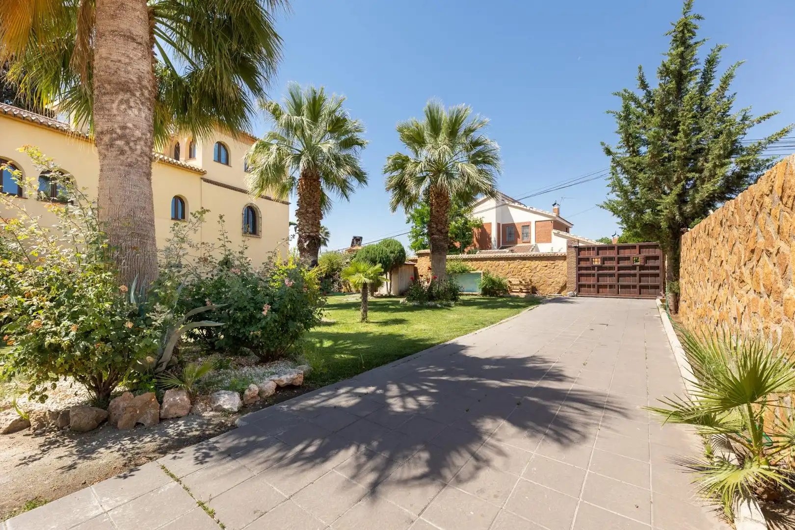 Jardín de Casa o chalet en venta en Villa de Otura con Aire acondicionado, Jardín privado y Terraza