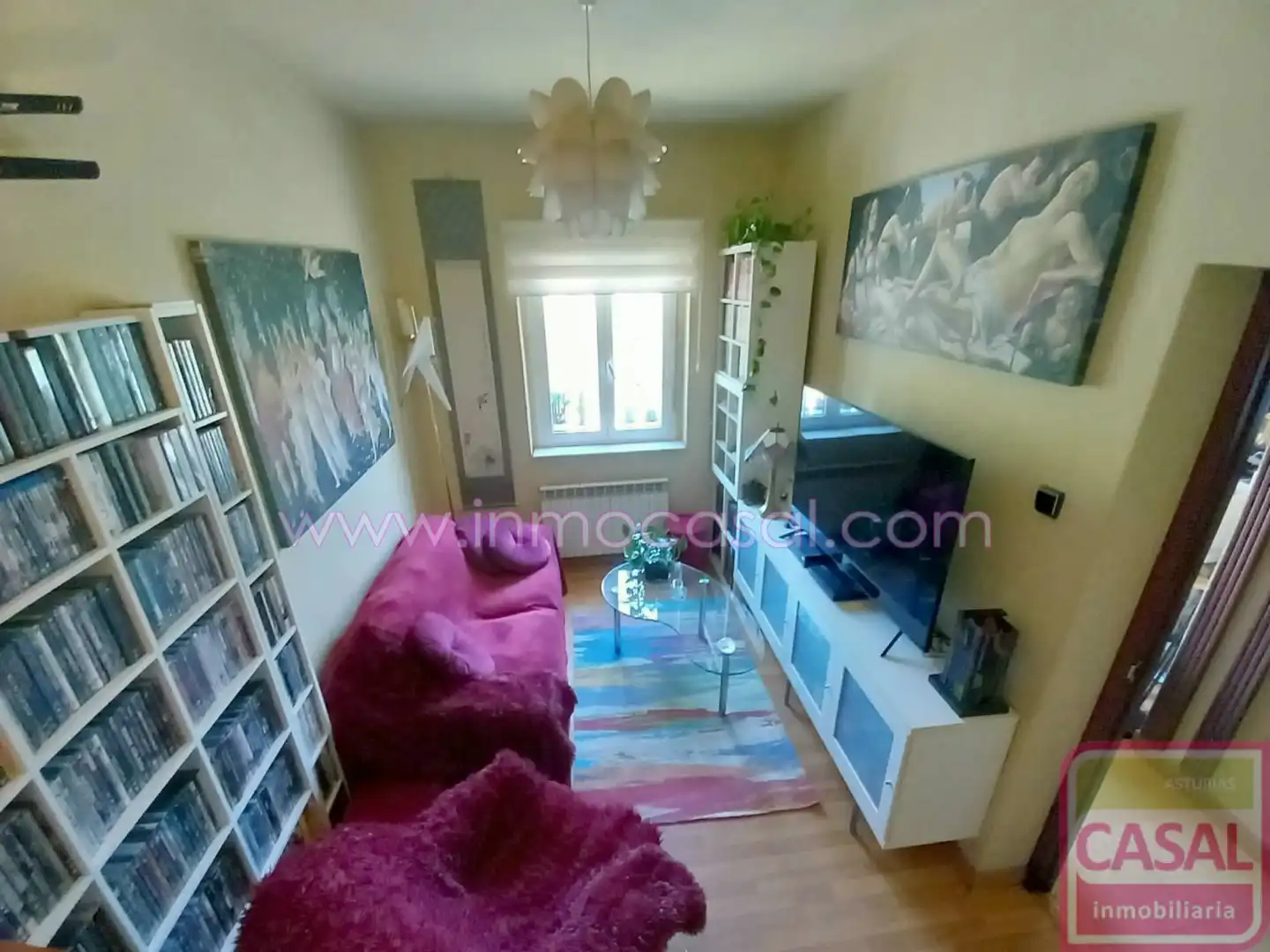 Living room of Houses for sale in Oviedo   with Heating and Storage room