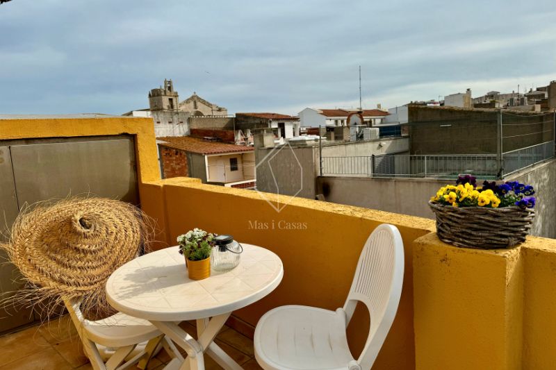 Balcony of Single-family semi-detached for sale in L'Escala  with Air Conditioner and Terrace