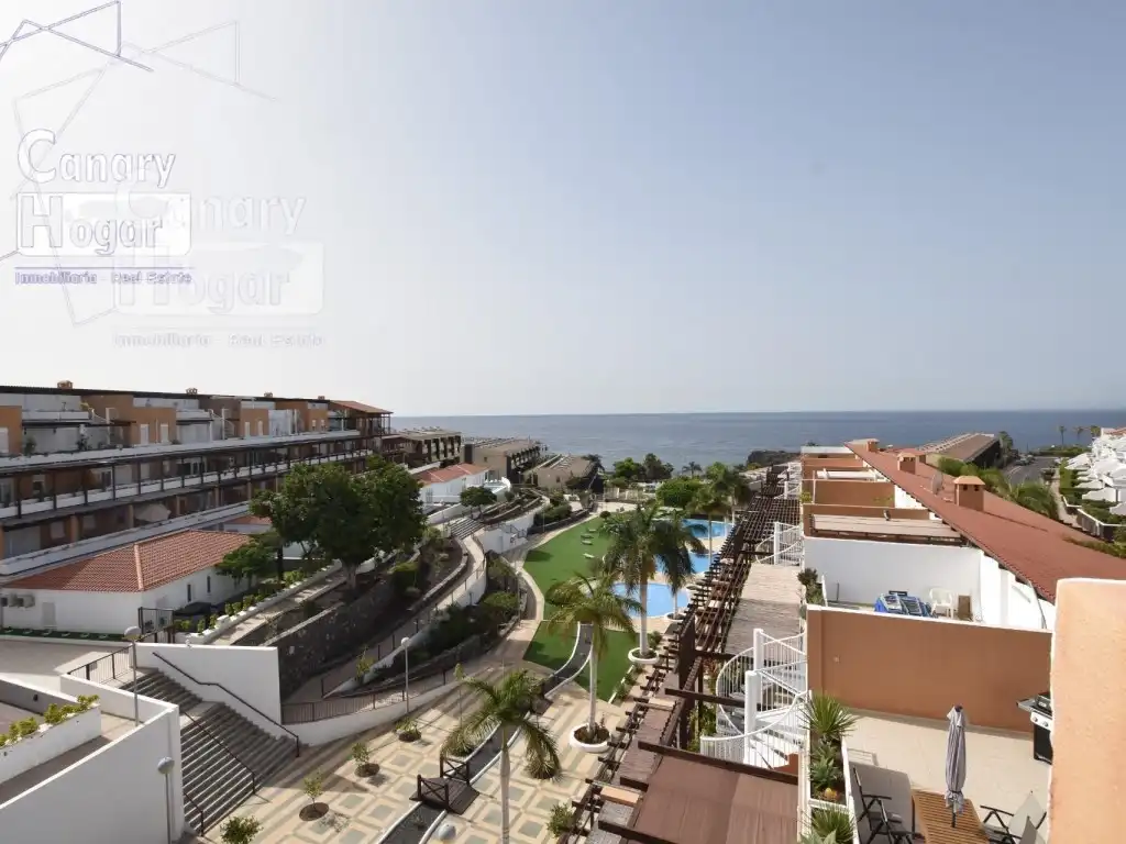 Terrasse von Dachboden zum Verkauf in San Miguel de Abona mit Heizung, Privatgarten und Balkon