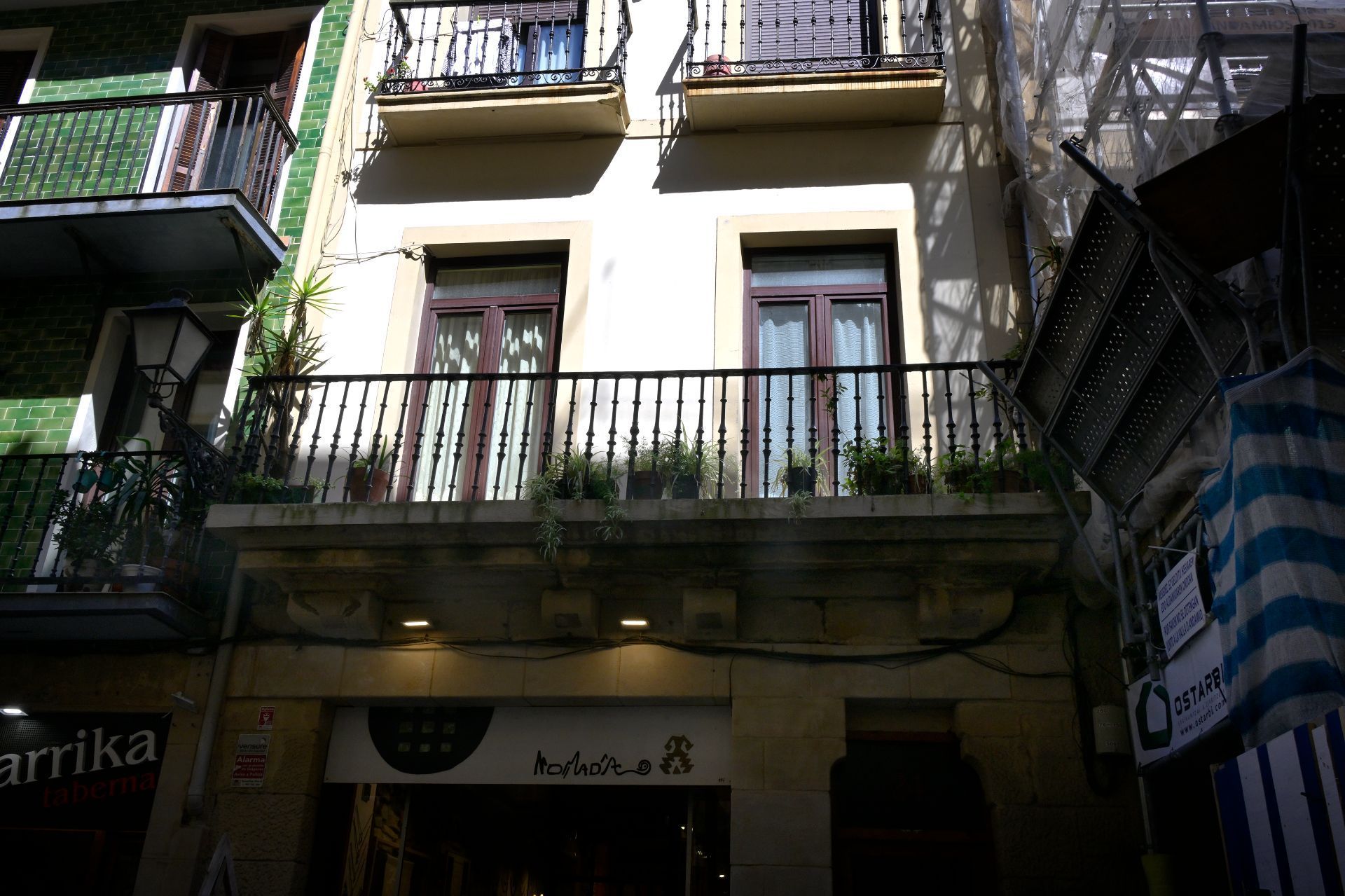 Exterior view of Flat for sale in Donostia - San Sebastián   with Heating, Terrace and Storage room