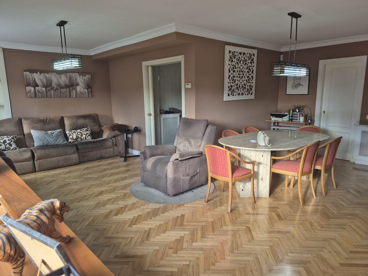 Sala d'estar de Pis en venda en Paterna amb Aire condicionat, Calefacció i Parquet