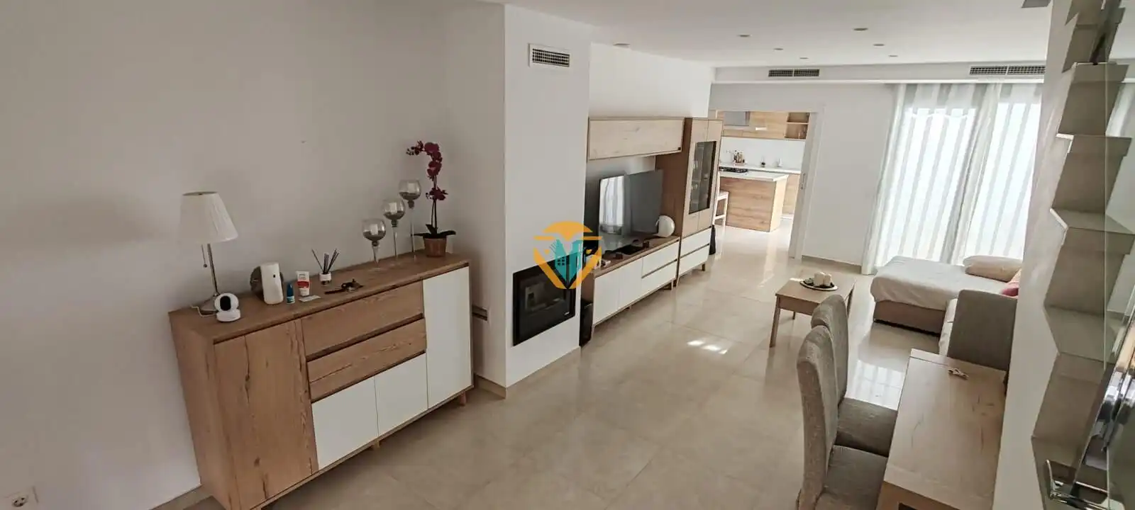 Cocina de Casa o chalet en venta en Benidorm con Aire acondicionado y Amueblado
