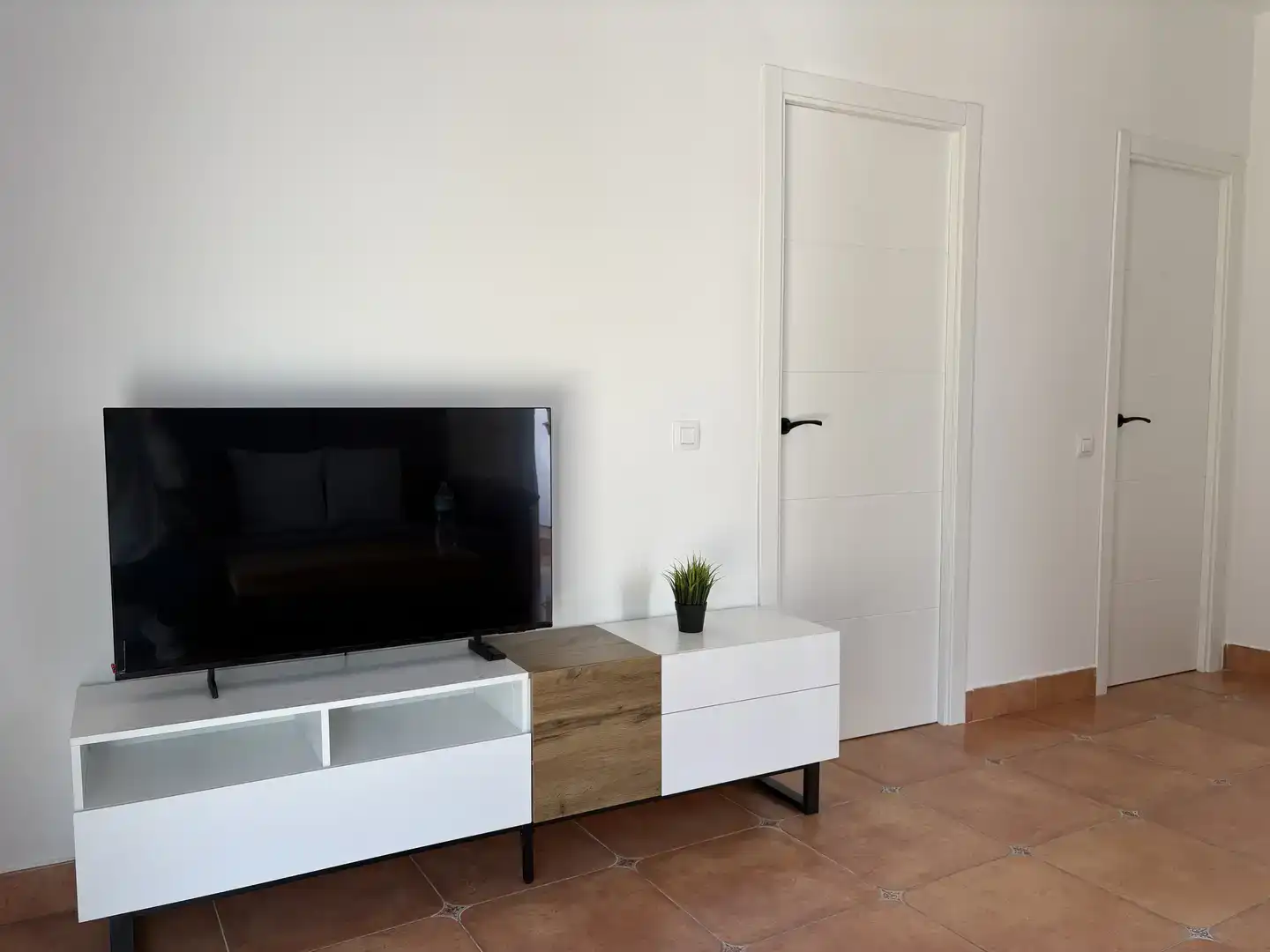 Wohnzimmer von Wohnung zur Miete in Níjar mit Klimaanlage und Möbliert
