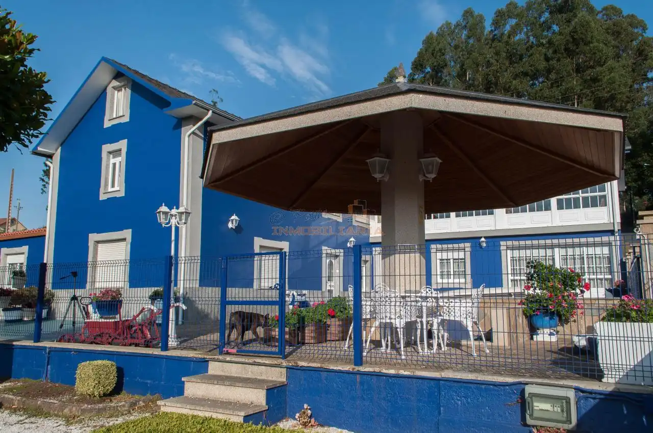Vista exterior de Casa o chalet en venta en San Sadurniño con Calefacción, Jardín privado y Terraza