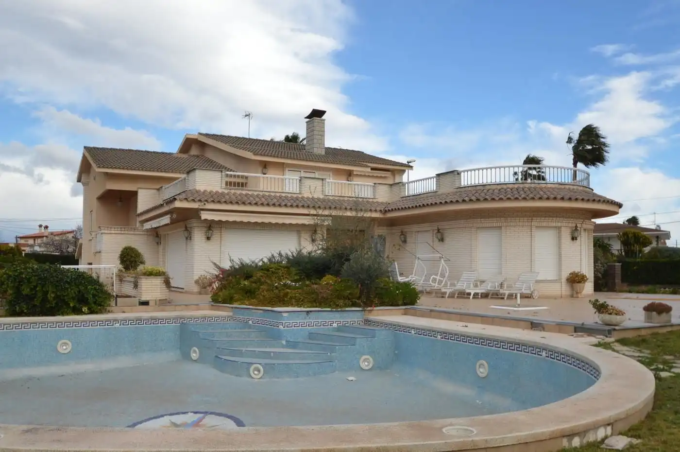Piscina de Casa o xalet en venda en Vinaròs amb Aire condicionat, Jardí privat i Terrassa