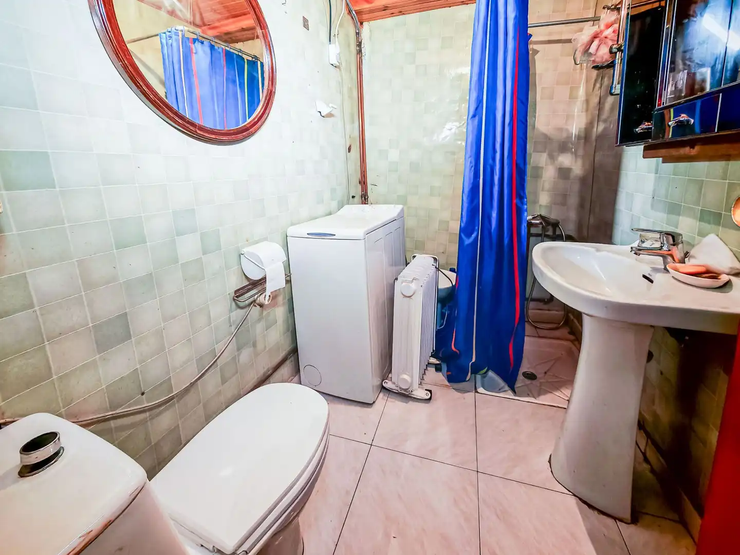 Baño de Casa o chalet en venta en Ponferrada con Calefacción, Terraza y Amueblado