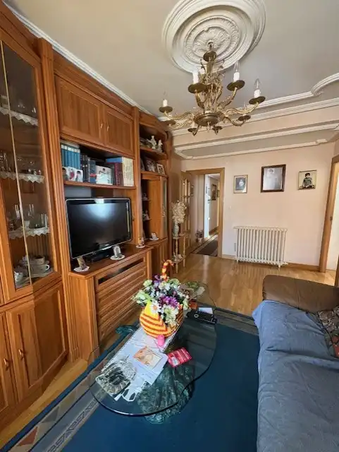 Sala d'estar de Pis en venda en Valladolid amb Calefacció i Terrassa