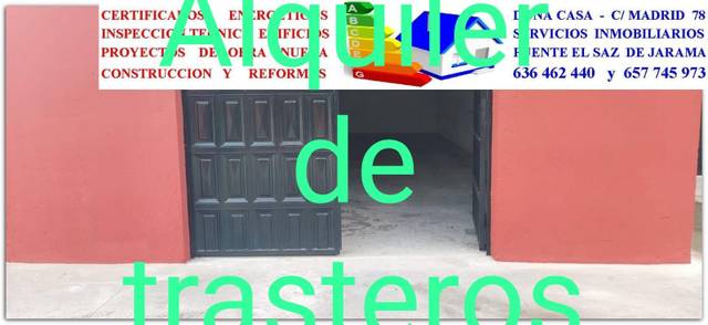 Trastero en Alquiler en Calle Mayor, 64 en Algete Centro