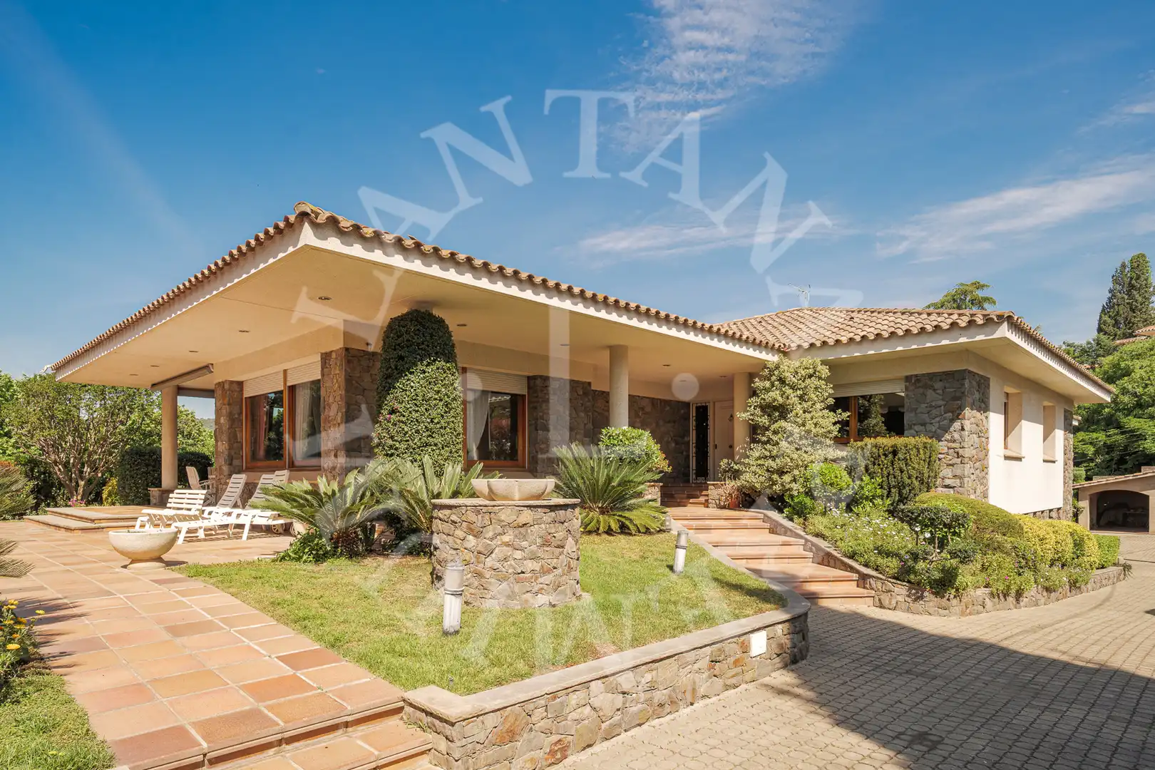 Jardín de Casa o chalet en venta en La Garriga con Aire acondicionado, Calefacción y Jardín privado
