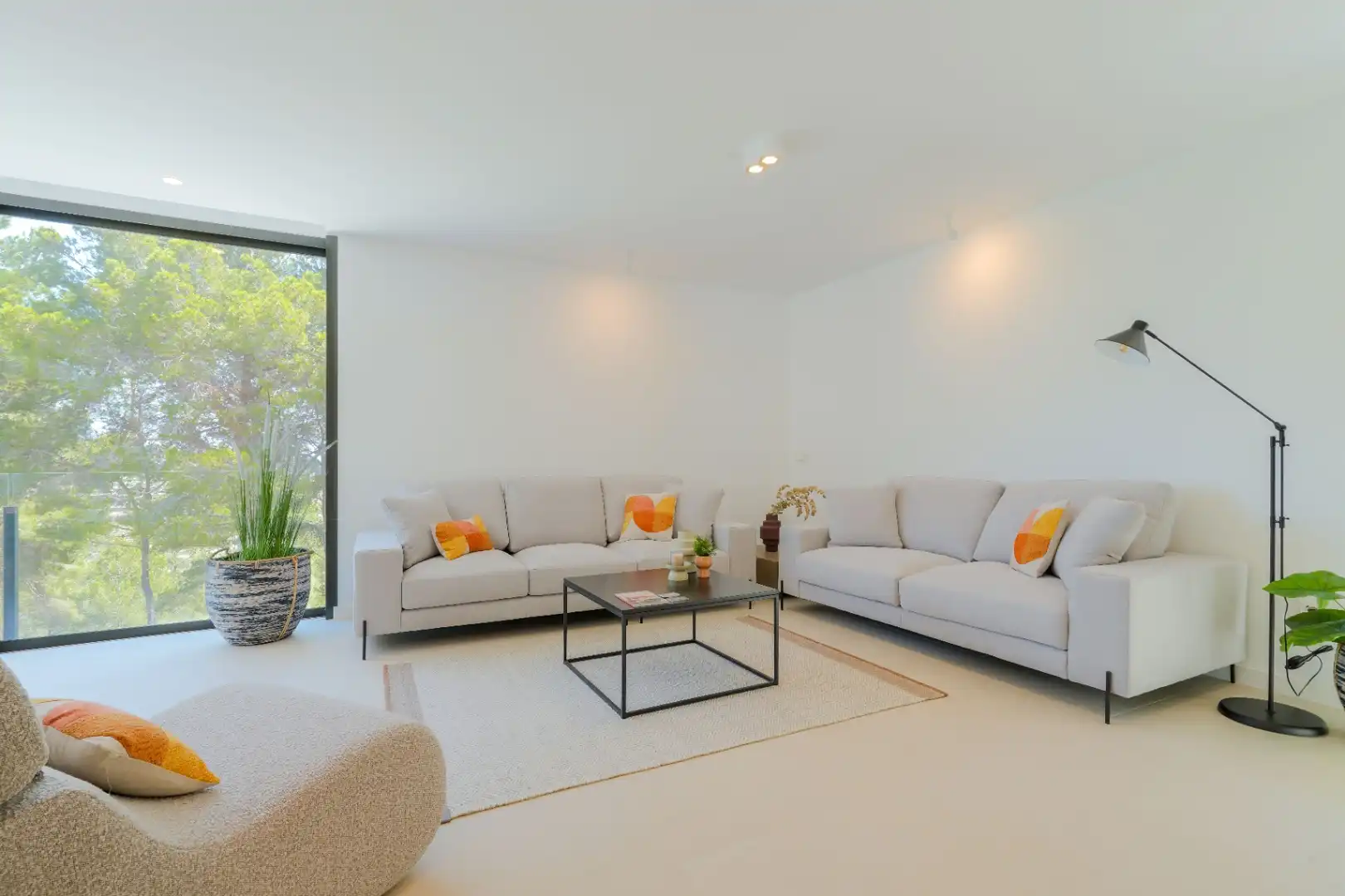 Sala de estar de Casa o chalet en venta en Teulada con Aire acondicionado, Calefacción y Jardín privado