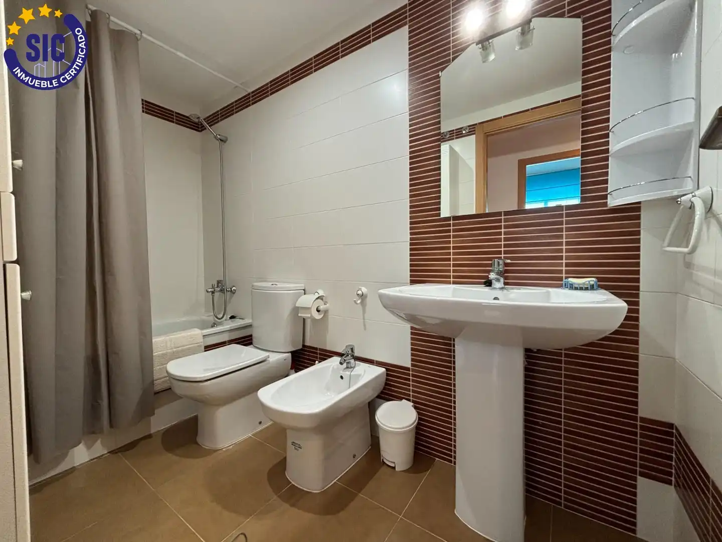 Baño de Apartamento en venta en Nules con Aire acondicionado, Calefacción y Trastero