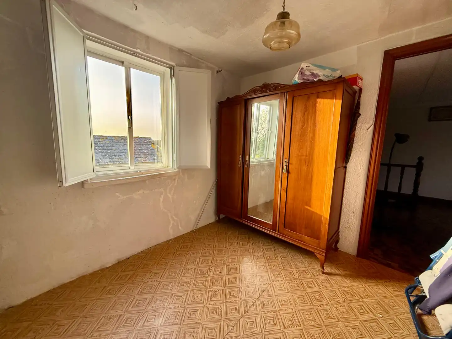 Habitación de Casa o chalet en venta en Lugo con Jardín privado, Terraza y Trastero