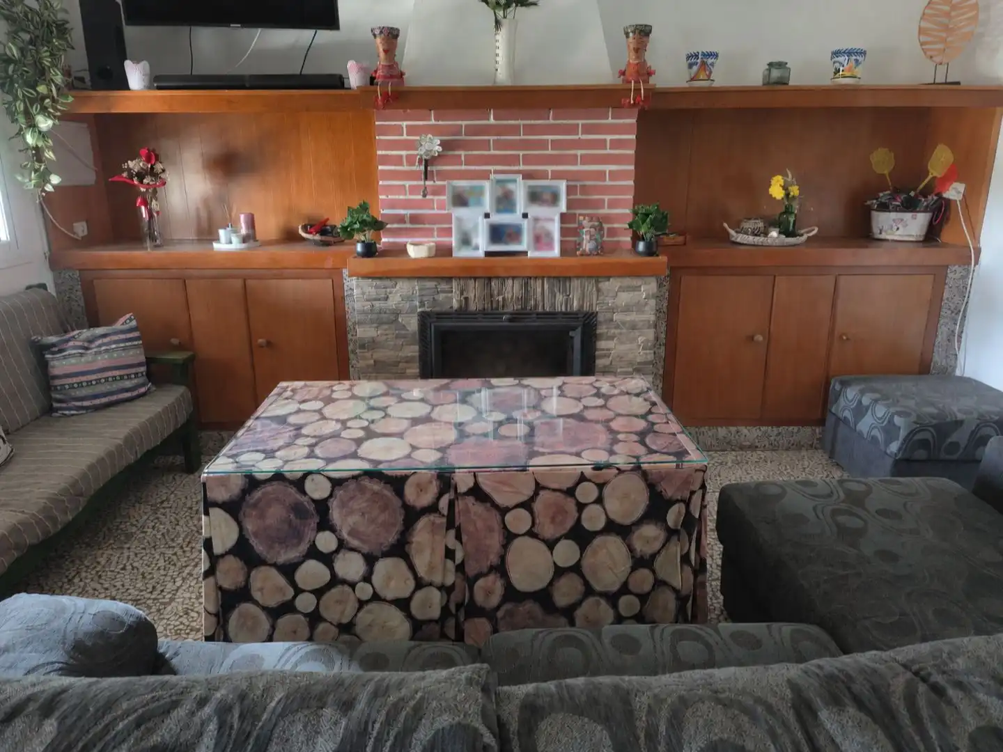 Sala d'estar de Finca rústica en venda en Beas amb Aire condicionat i Terrassa