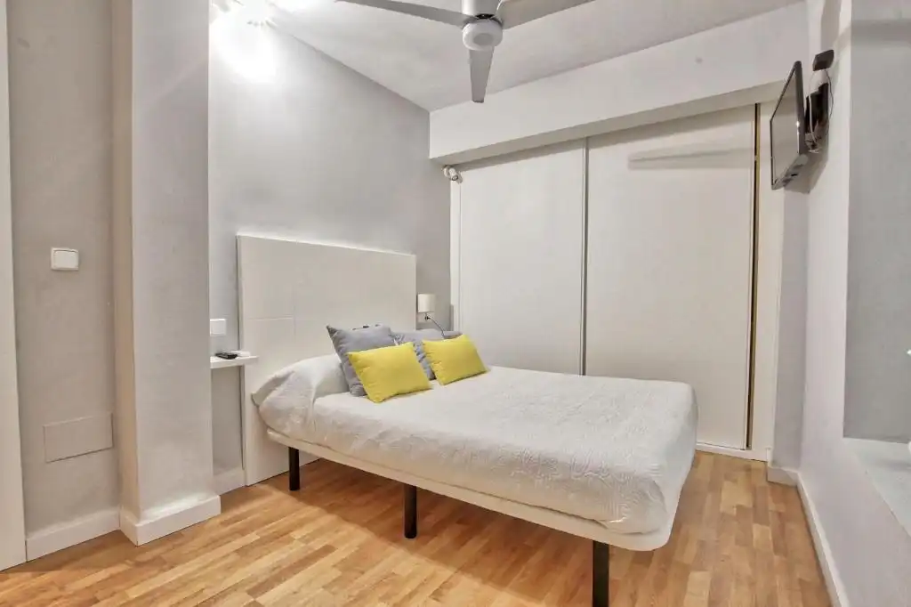 Schlafzimmer von Wohnung zur Miete in Murcia mit Klimaanlage und Möbliert