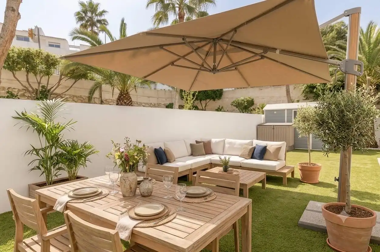 Terraza de Planta baja en venta en Calvià con Aire acondicionado, Calefacción y Jardín privado