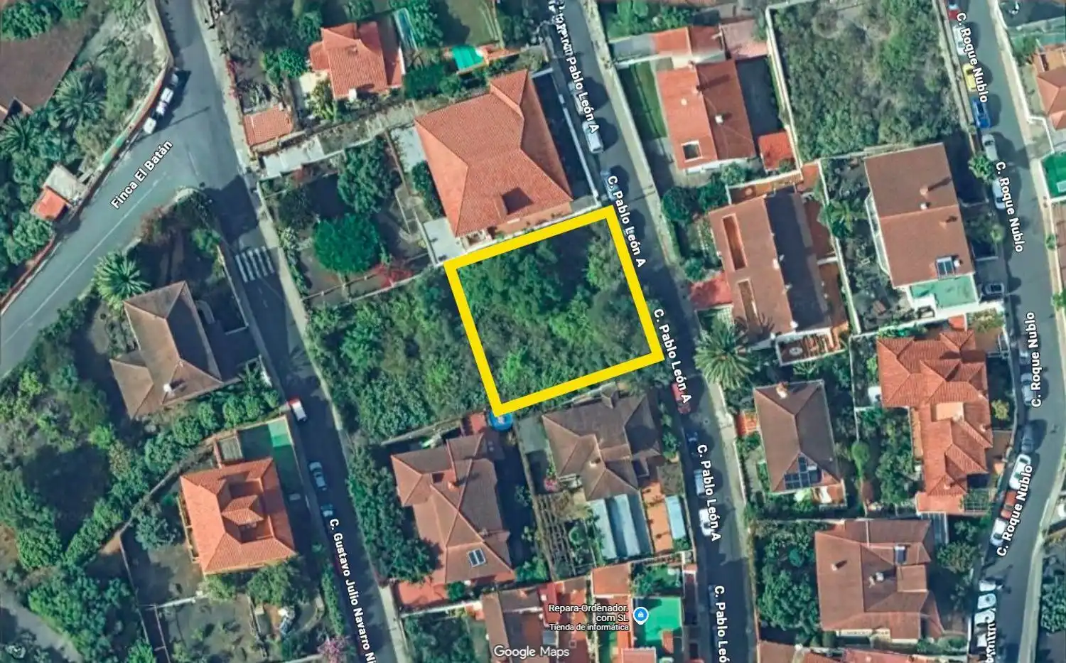 Vista exterior de Terreno en venta en Santa Brígida