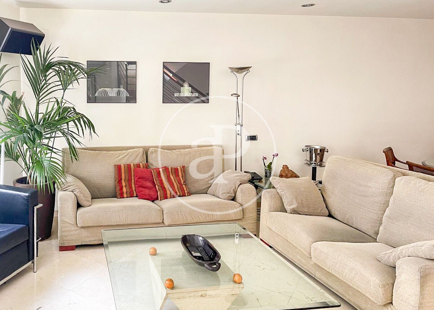Sala d'estar de Casa o xalet de lloguer en  Barcelona Capital amb Aire condicionat, Calefacció i Terrassa