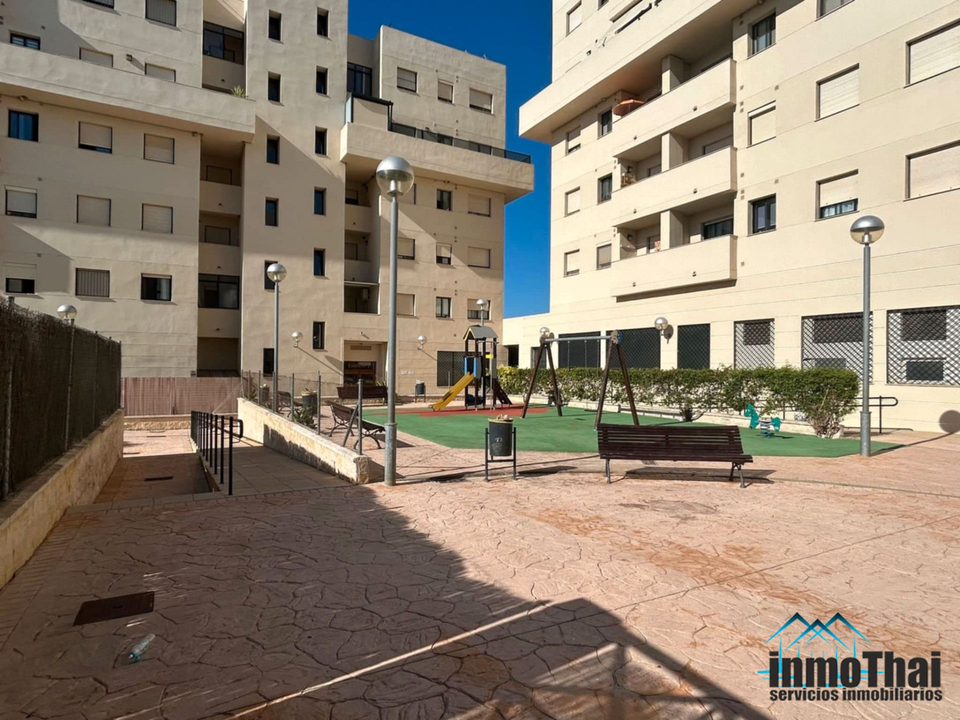 Exterior view of Flat for sale in Jerez de la Frontera  with Air Conditioner, Terrace and Storage room